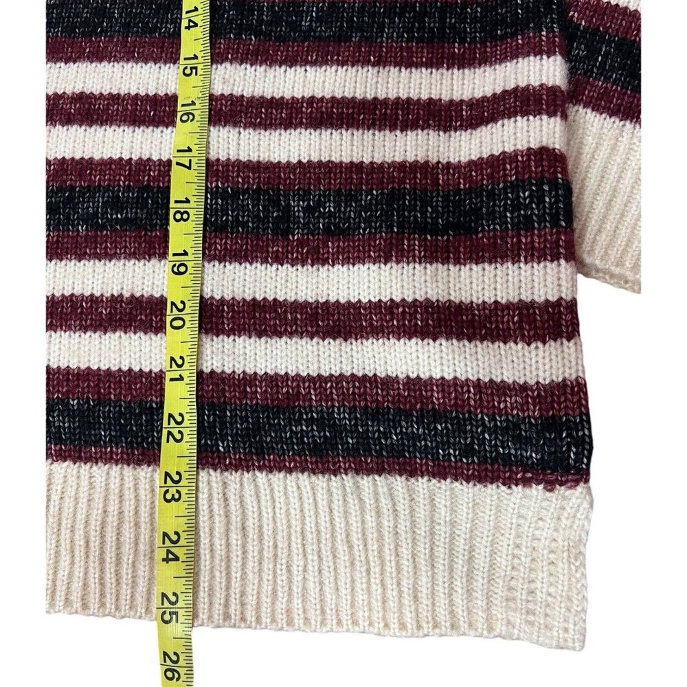 NWT Banana Republic Women sweater  XL stripped crew ribbed neck New - Picture 13 of 13